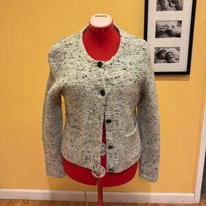 Theory Womens Tweed Boucle Cardigan
, two pockets, full length sleeves